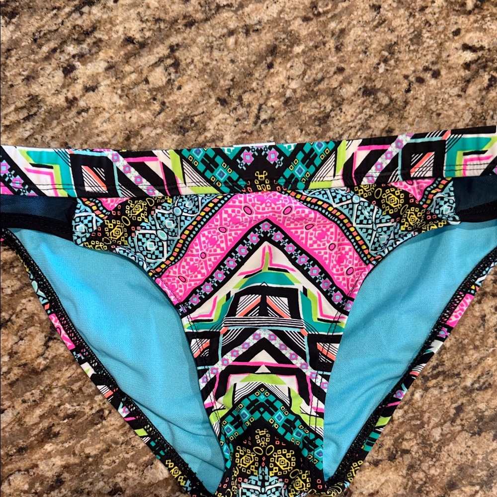 Colorful Geometric Bikini Bottom